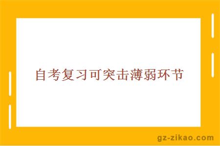 自考复习
