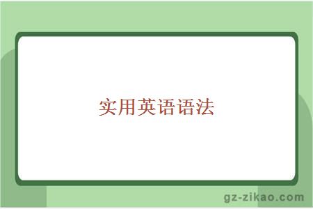 实用英语语法